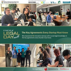 Tech Up X HKU Startup Legal Day X Cooley LLP: Essential Legal Strategies for Startups 